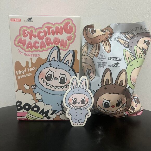 Popmart The Monsters Labubu Macaron Sea Salt Coconut - Picture 2 of 7